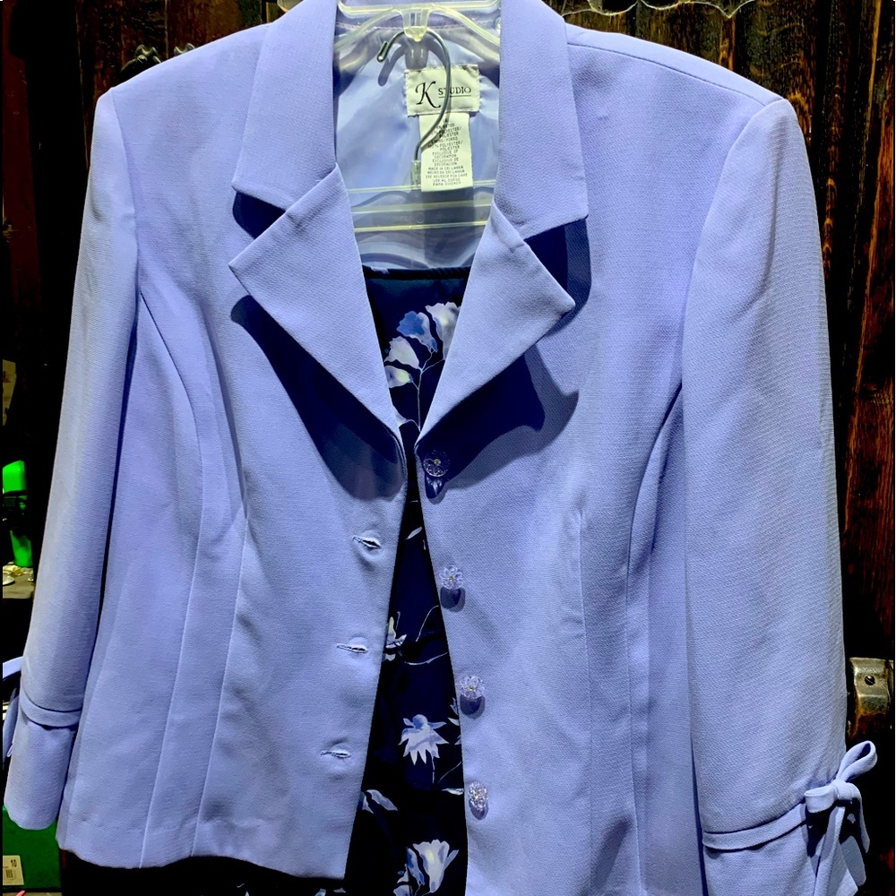 Skirt suit 2pc set. Beautiful lavender jacket!